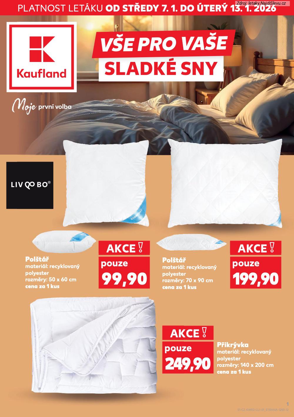 Let�k Kaufland (7. 1. - 13. 1. 2026) - strana 1 z 12