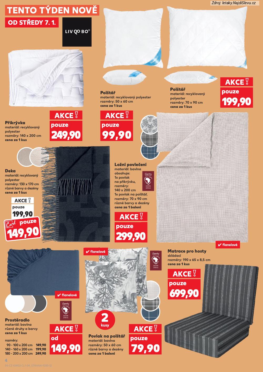 Let�k Kaufland (7. 1. - 13. 1. 2026) - strana 4 z 12