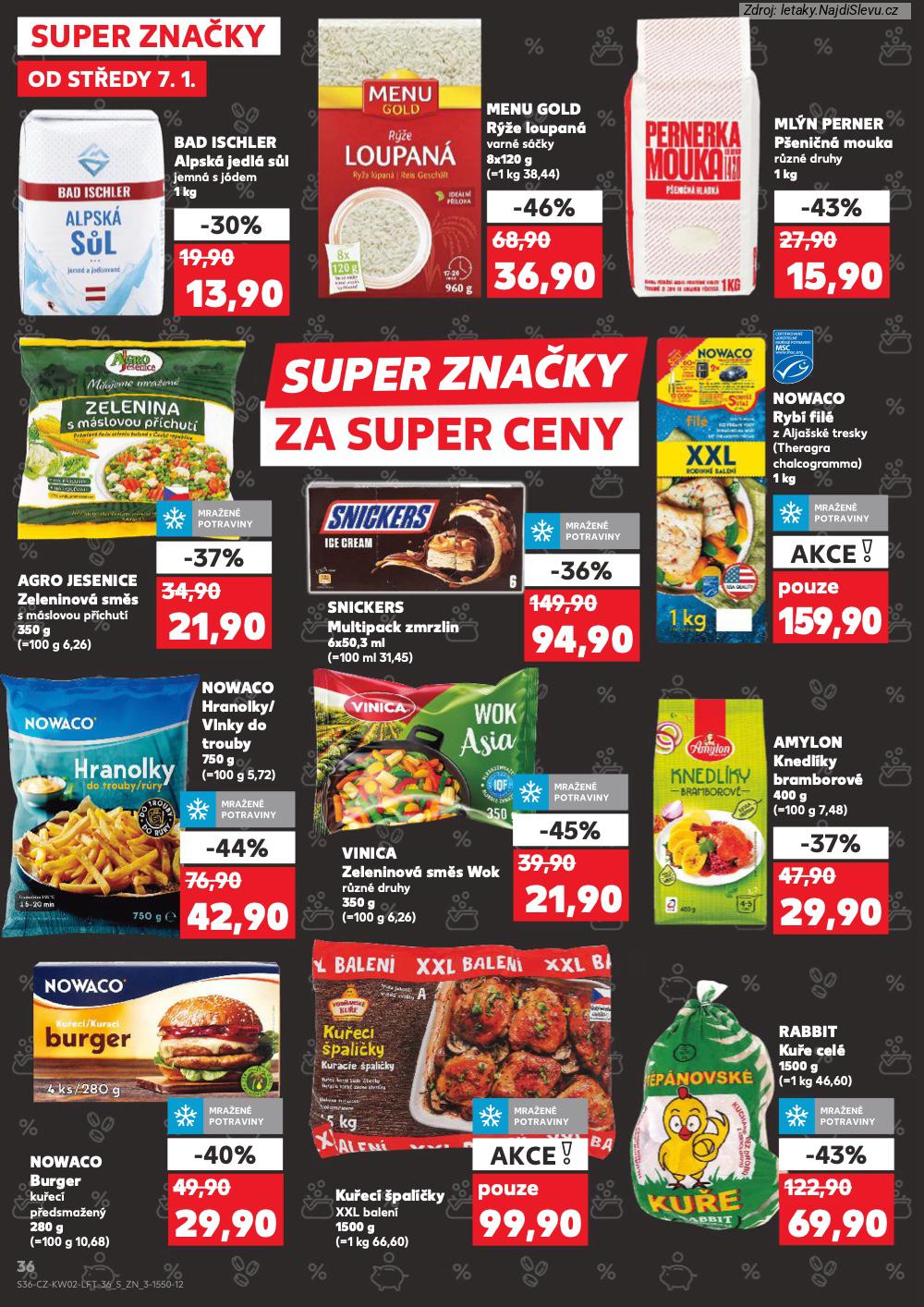 Strana 36 - let�k Kaufland (7. 1. - 13. 1. 2026)