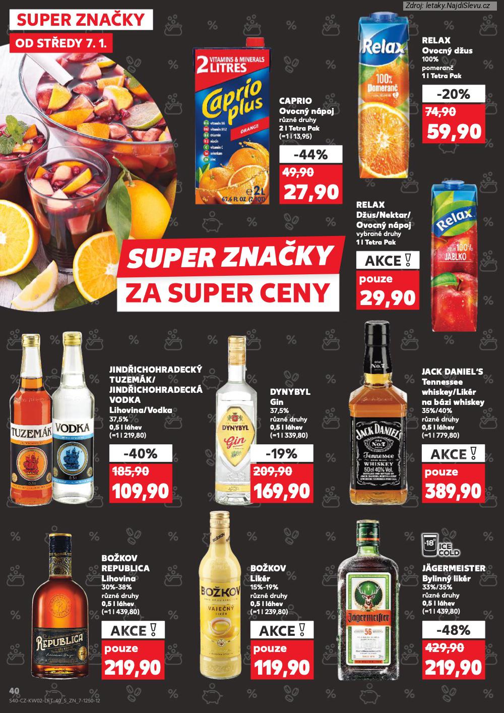 Strana 40 - let�k Kaufland (7. 1. - 13. 1. 2026)