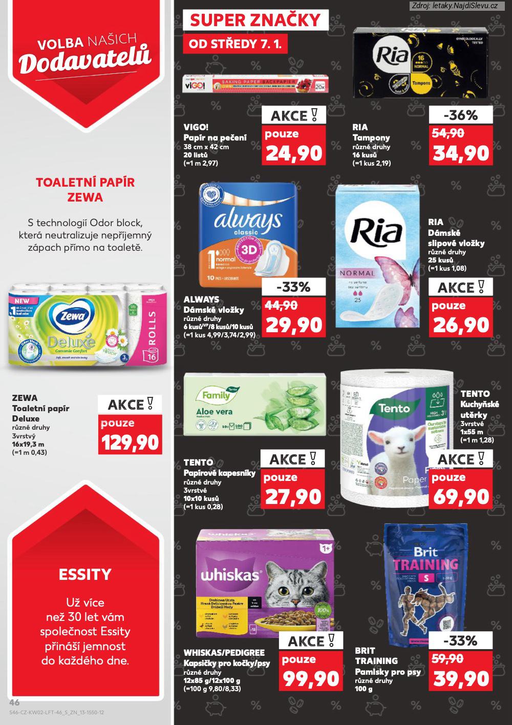 Strana 46 - let�k Kaufland (7. 1. - 13. 1. 2026)