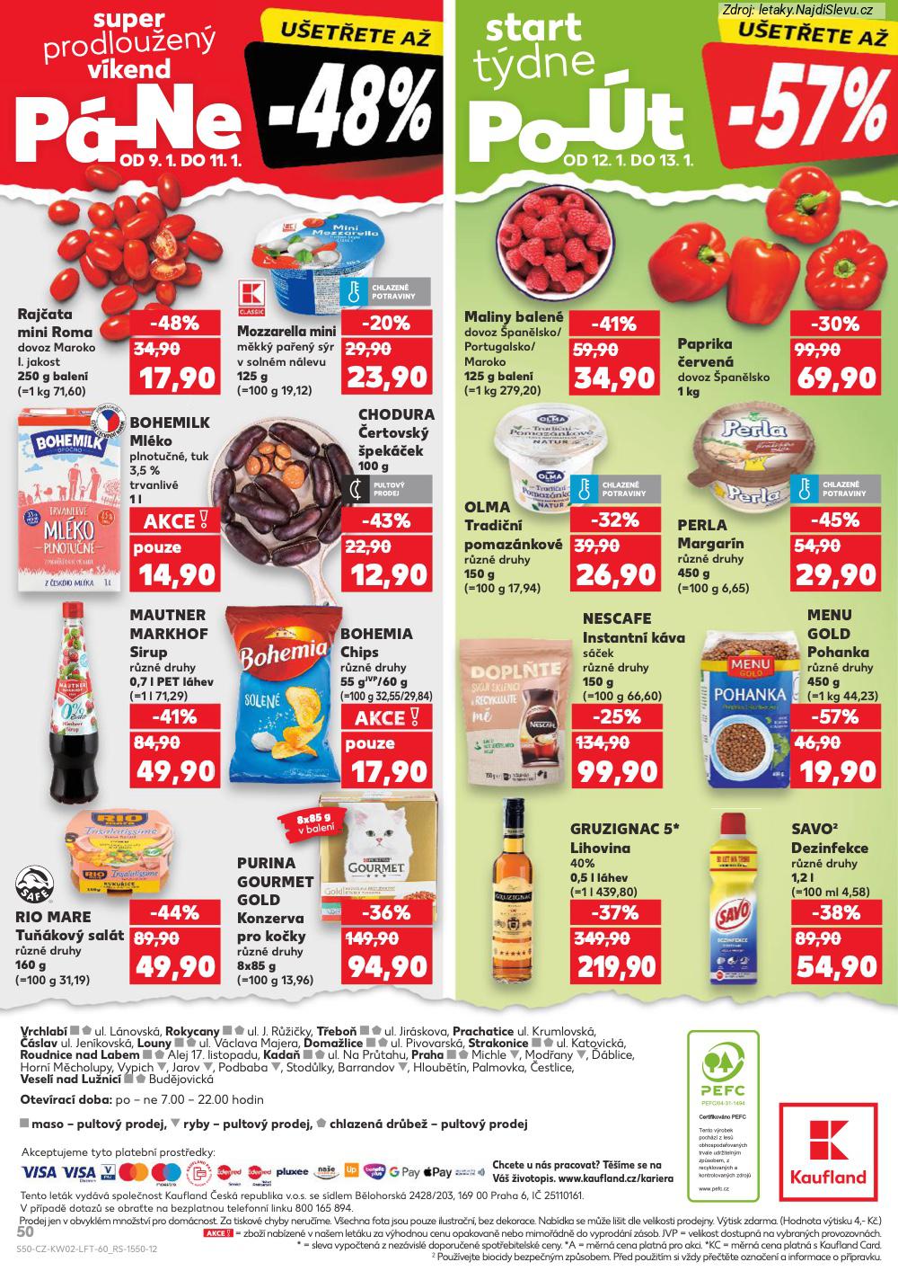 Strana 50 - let�k Kaufland (7. 1. - 13. 1. 2026)
