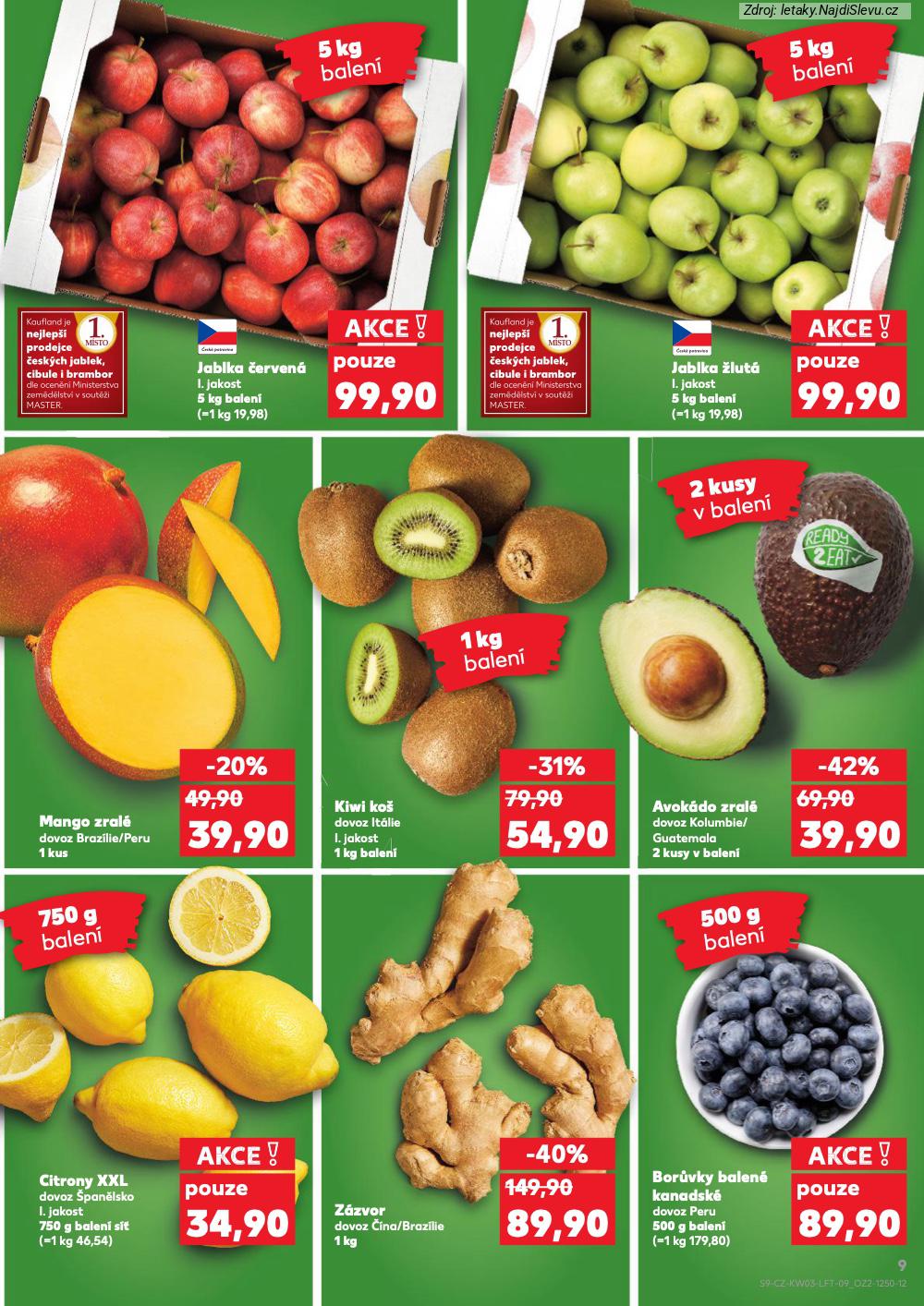 Let�k Kaufland (14. 1. - 20. 1. 2026) - strana 9 z 60