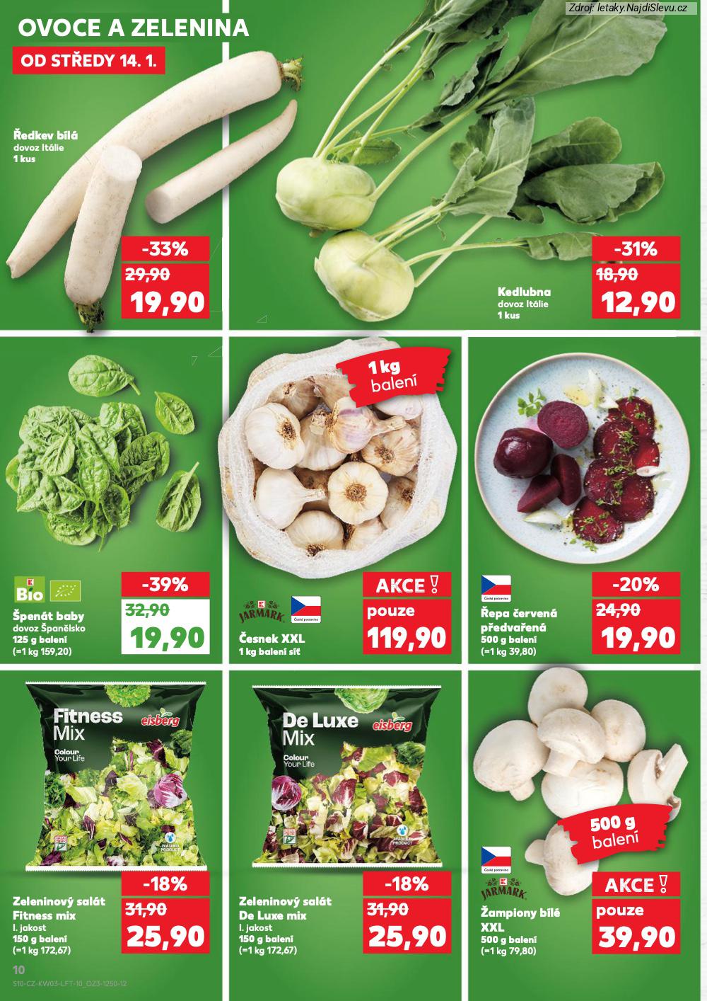 Let�k Kaufland (14. 1. - 20. 1. 2026) - strana 10 z 60