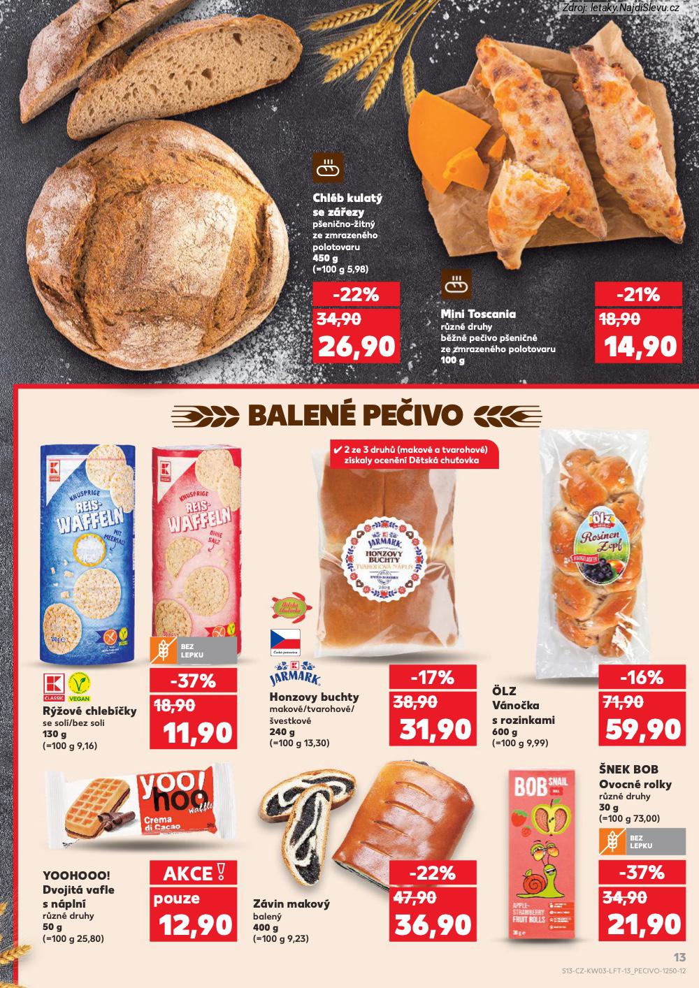 Let�k Kaufland (14. 1. - 20. 1. 2026) - strana 13 z 60