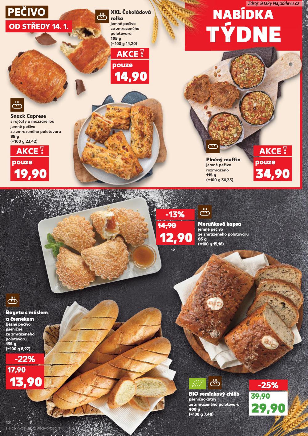 Let�k Kaufland (14. 1. - 20. 1. 2026) - strana 12 z 60
