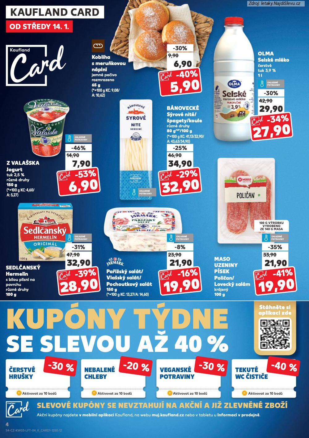 Let�k Kaufland (14. 1. - 20. 1. 2026) - strana 4 z 60