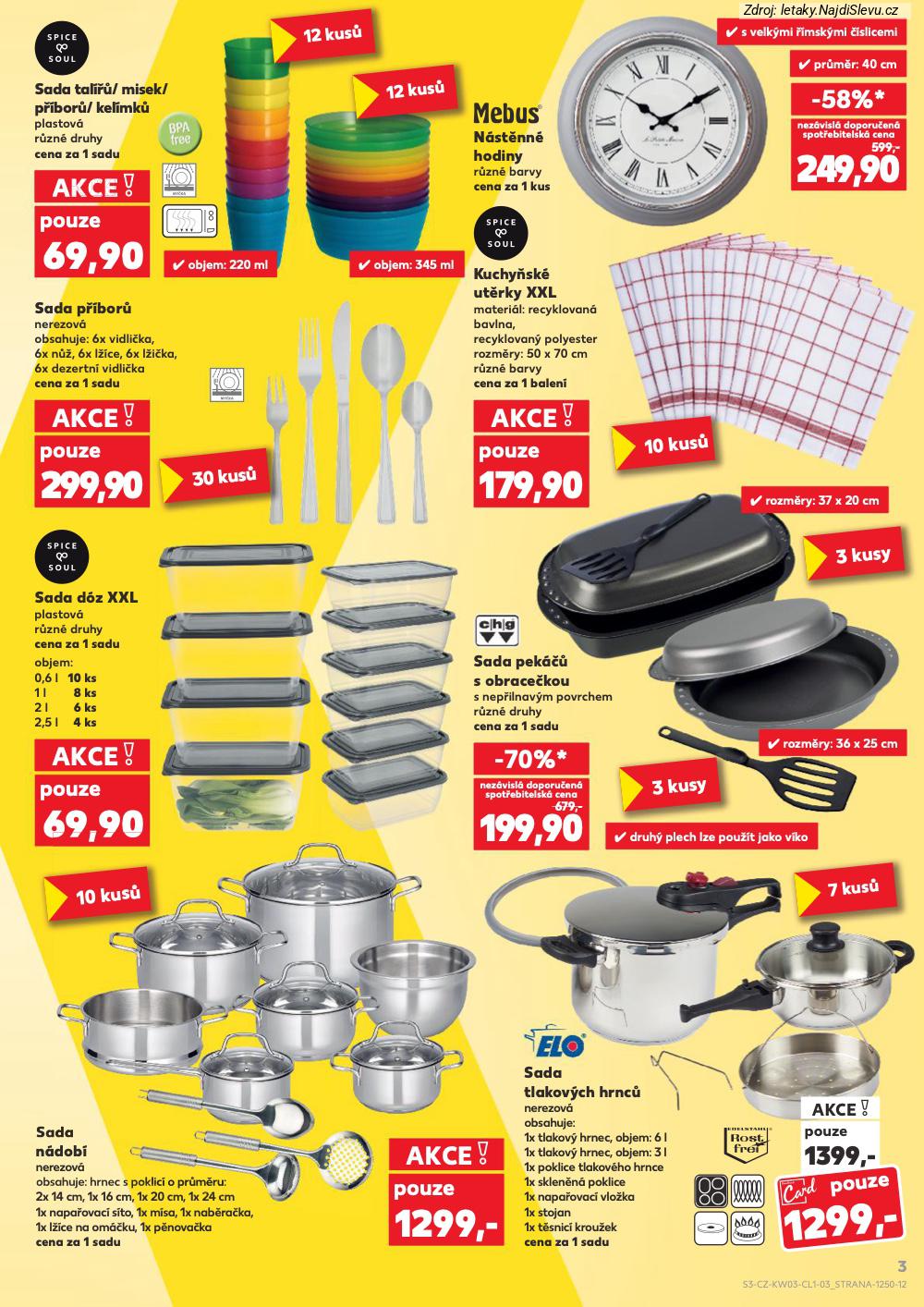 Let�k Kaufland (14. 1. - 20. 1. 2026) - strana 3 z 12