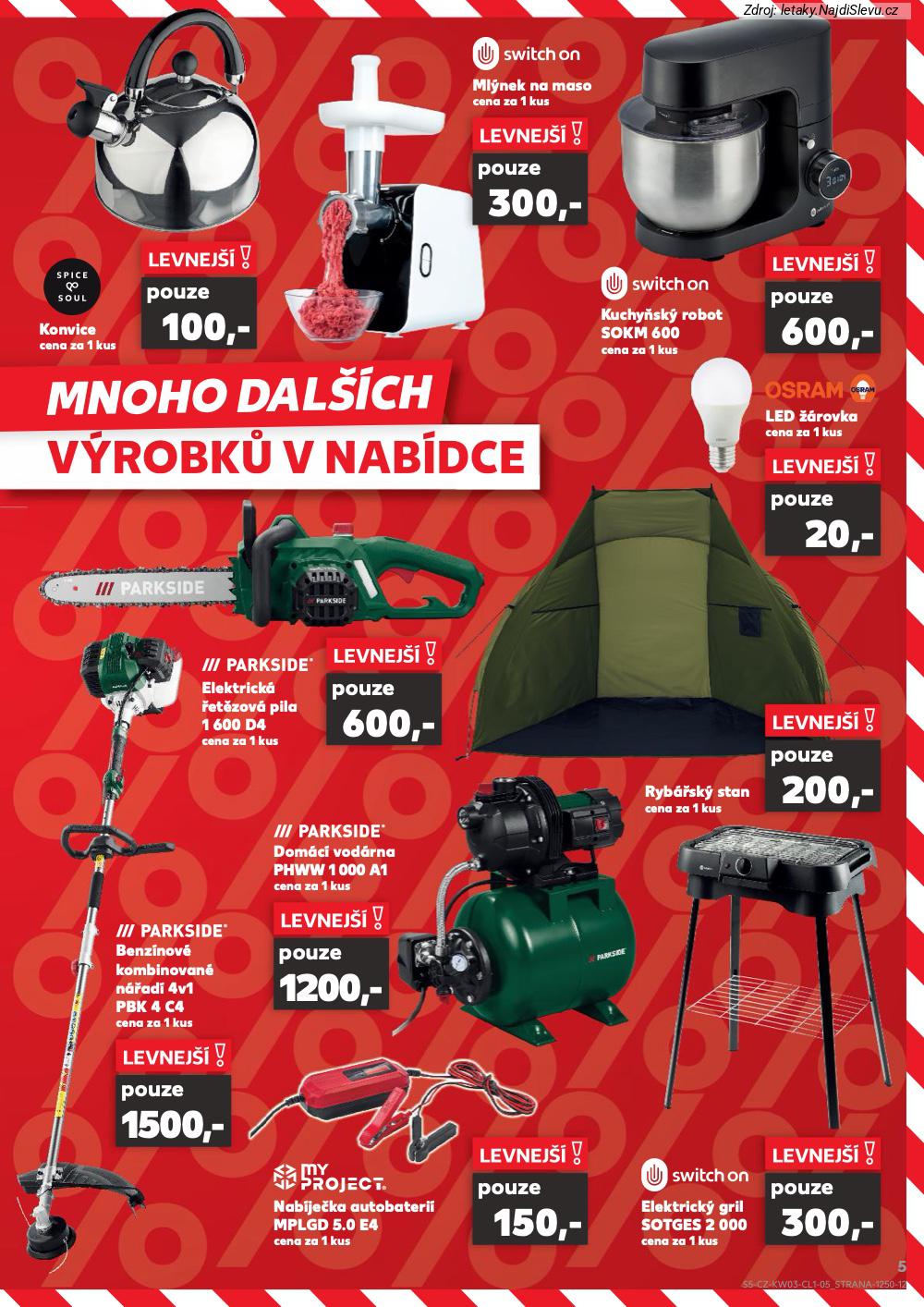 Let�k Kaufland (14. 1. - 20. 1. 2026) - strana 5 z 12