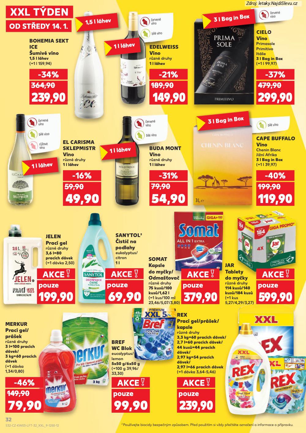 Strana 32 - let�k Kaufland (14. 1. - 20. 1. 2026)