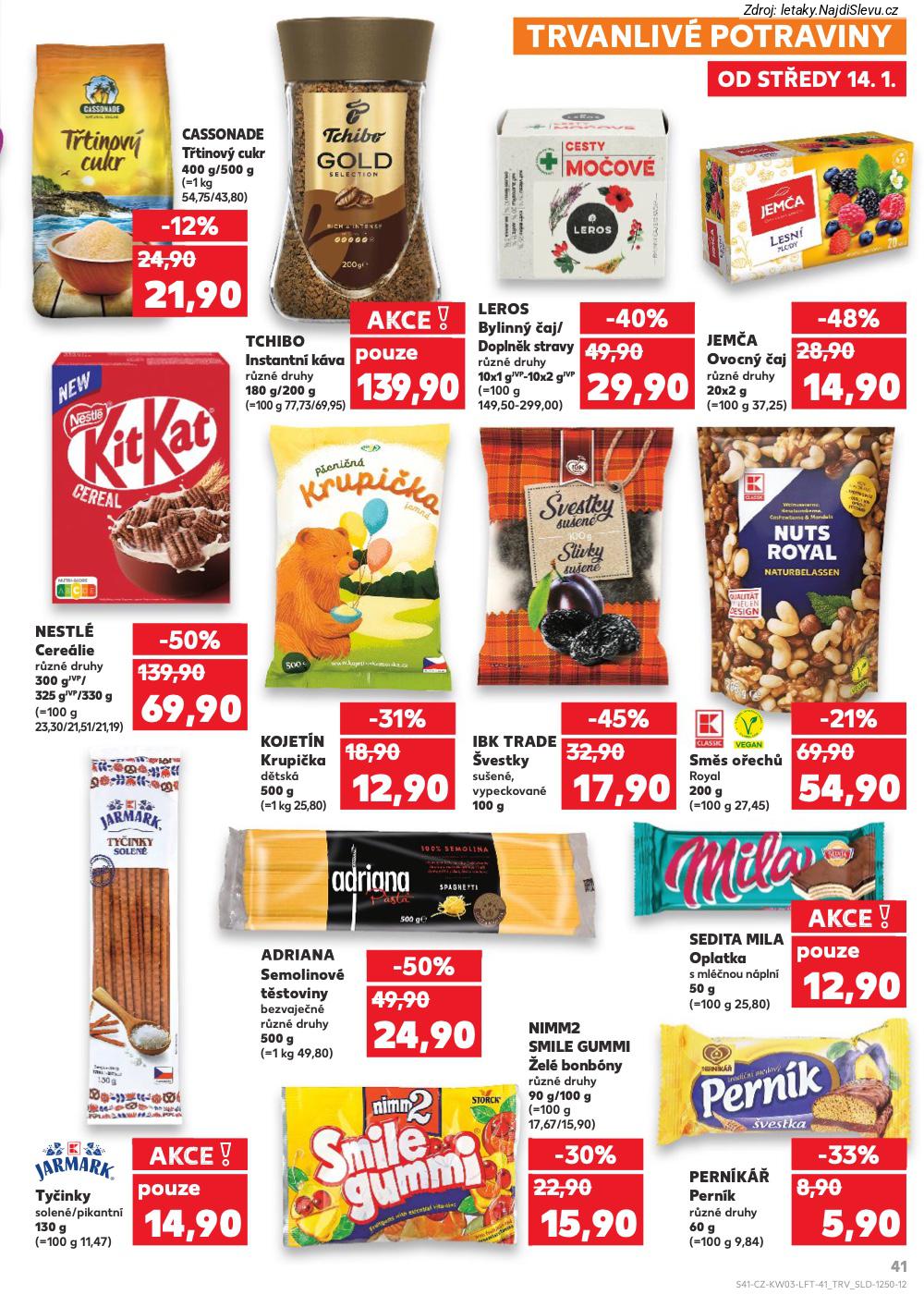 Strana 41 - let�k Kaufland (14. 1. - 20. 1. 2026)