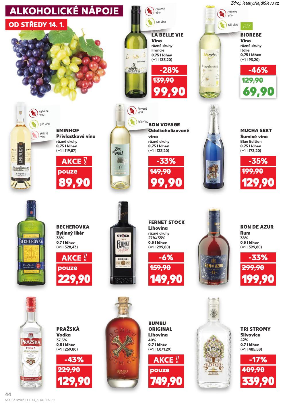 Strana 44 - let�k Kaufland (14. 1. - 20. 1. 2026)