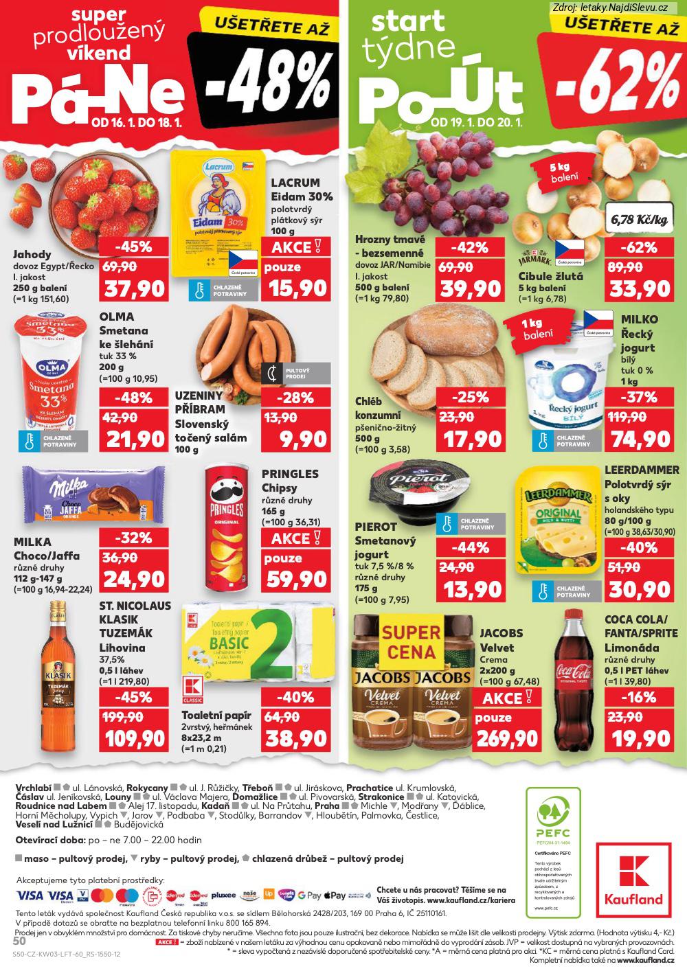 Strana 50 - let�k Kaufland (14. 1. - 20. 1. 2026)