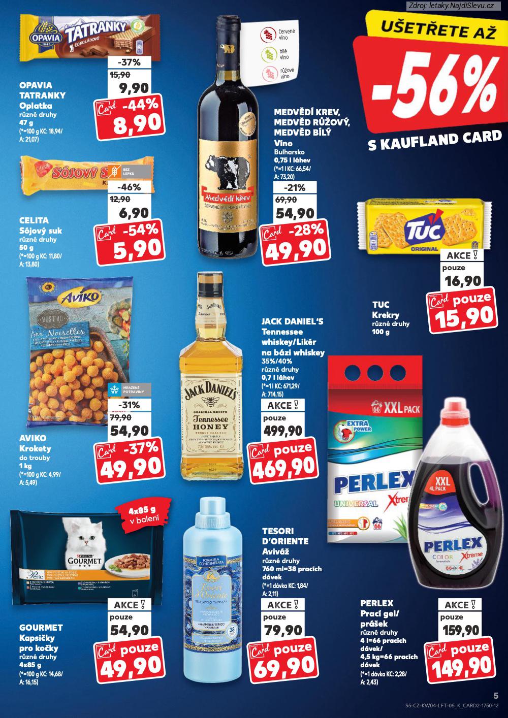 Let�k Kaufland  Velk� Mezi����, Pelh�imov, Blansko, Vesel� nad Moravou, Lan�kroun... (21. 1. - 27. 1. 2026) - str. 5