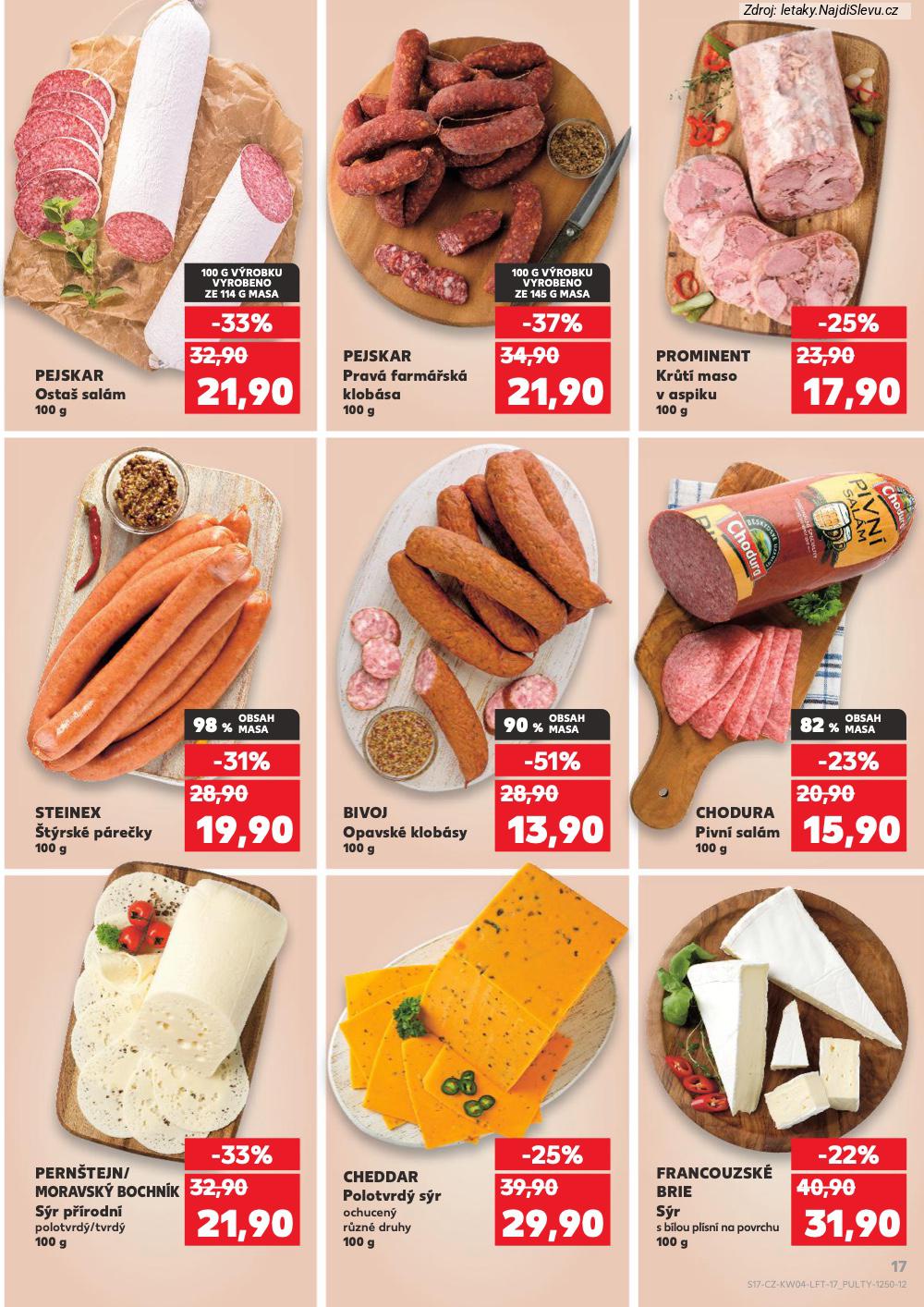 Let�k Kaufland  Vala�sk� Mezi����, Kop�ivnice, �esk� T��n, Fr�dek-M�stek, Nov� J... (21. 1. - 27. 1. 2026) - str. 17