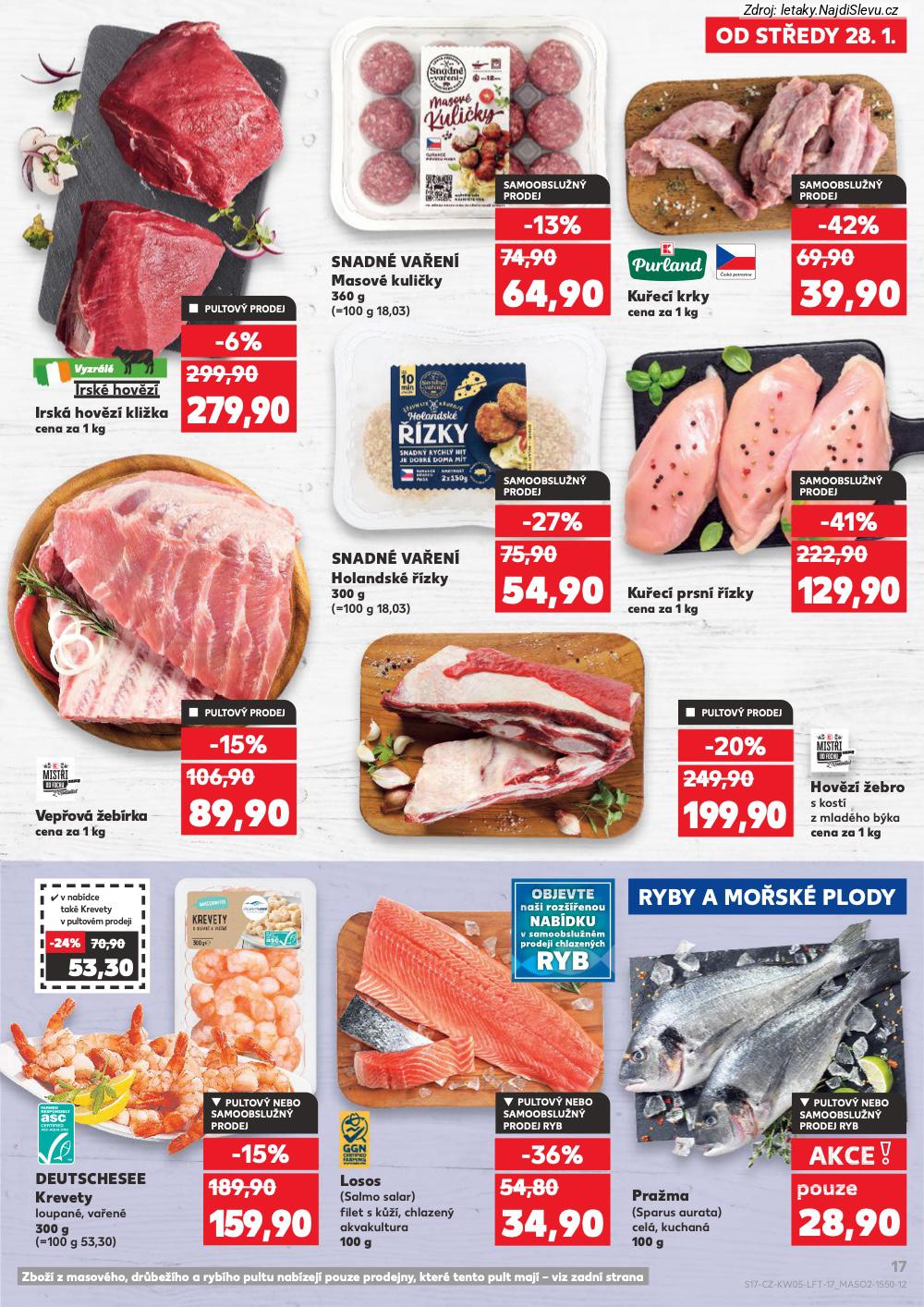 Let�k Kaufland  Uhersk� Hradi�t�, Vy�kov, �esk� T�ebov�, Boskovice, Prost�jov, Uh... (28. 1. - 3. 2. 2026) - str. 17