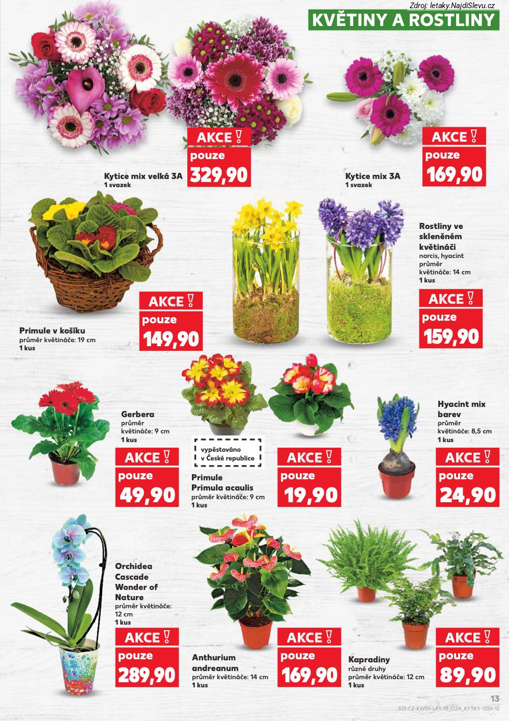 Let�k Kaufland  Zl�n, Hranice, Bohum�n, Krnov, T�eb��, Hodon�n, T�inec, Orlov� (28. 1. - 3. 2. 2026) - str. 13