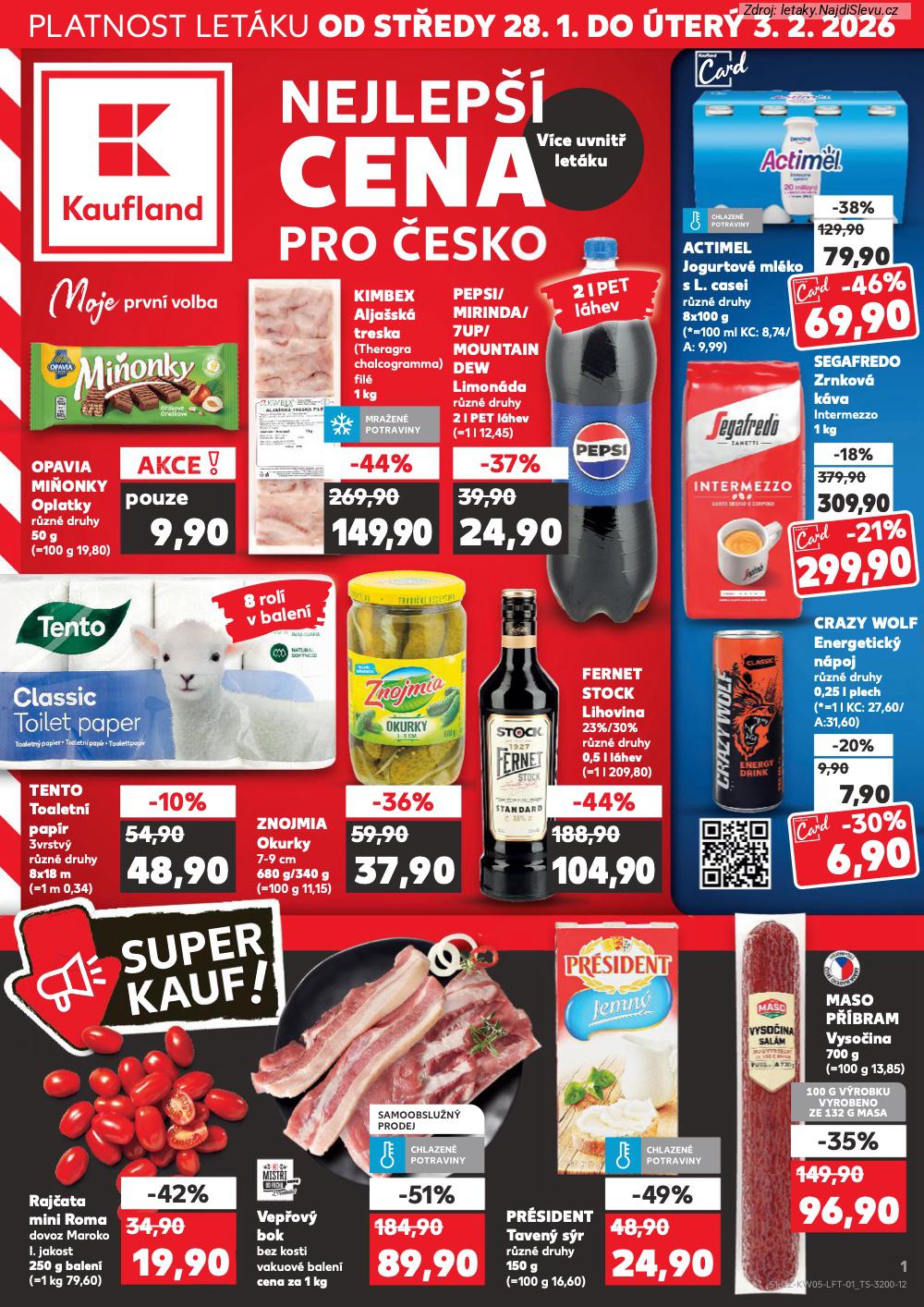 Let�k Kaufland  Brno (28. 1. - 3. 2. 2026) - str. 1