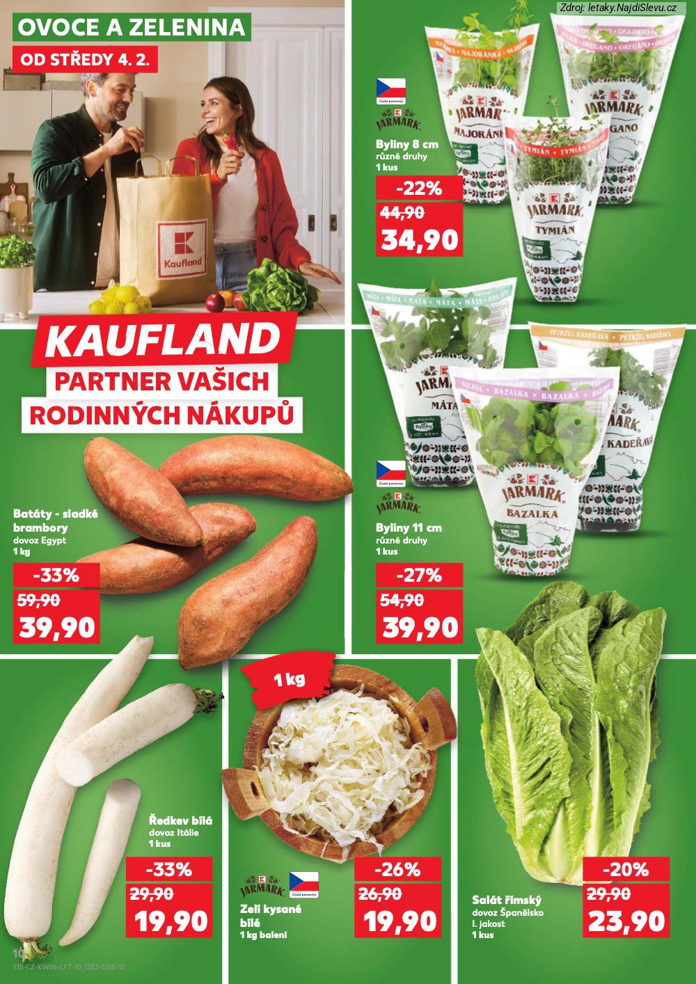Let�k Kaufland  T�bor, Varnsdorf, Jablonec nad Nisou, N�chod, Mlad� Boleslav, Tep... (4. 2. - 10. 2. 2026) - str. 10