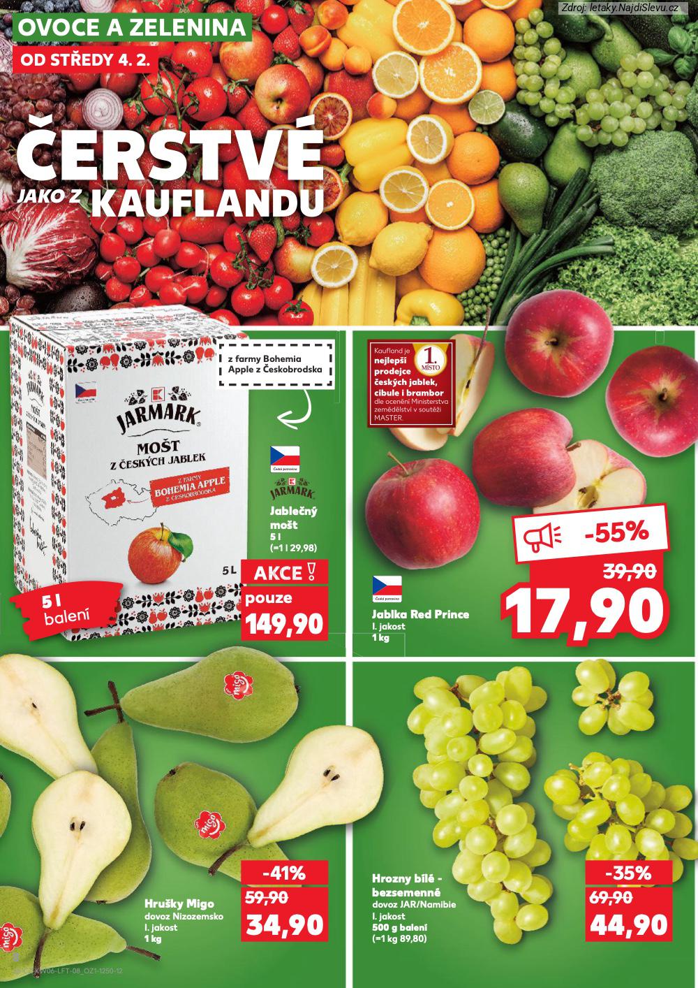 Let�k Kaufland  Zl�n, Hranice, Bohum�n, Krnov, T�eb��, Hodon�n, T�inec, Orlov� (4. 2. - 10. 2. 2026) - str. 8