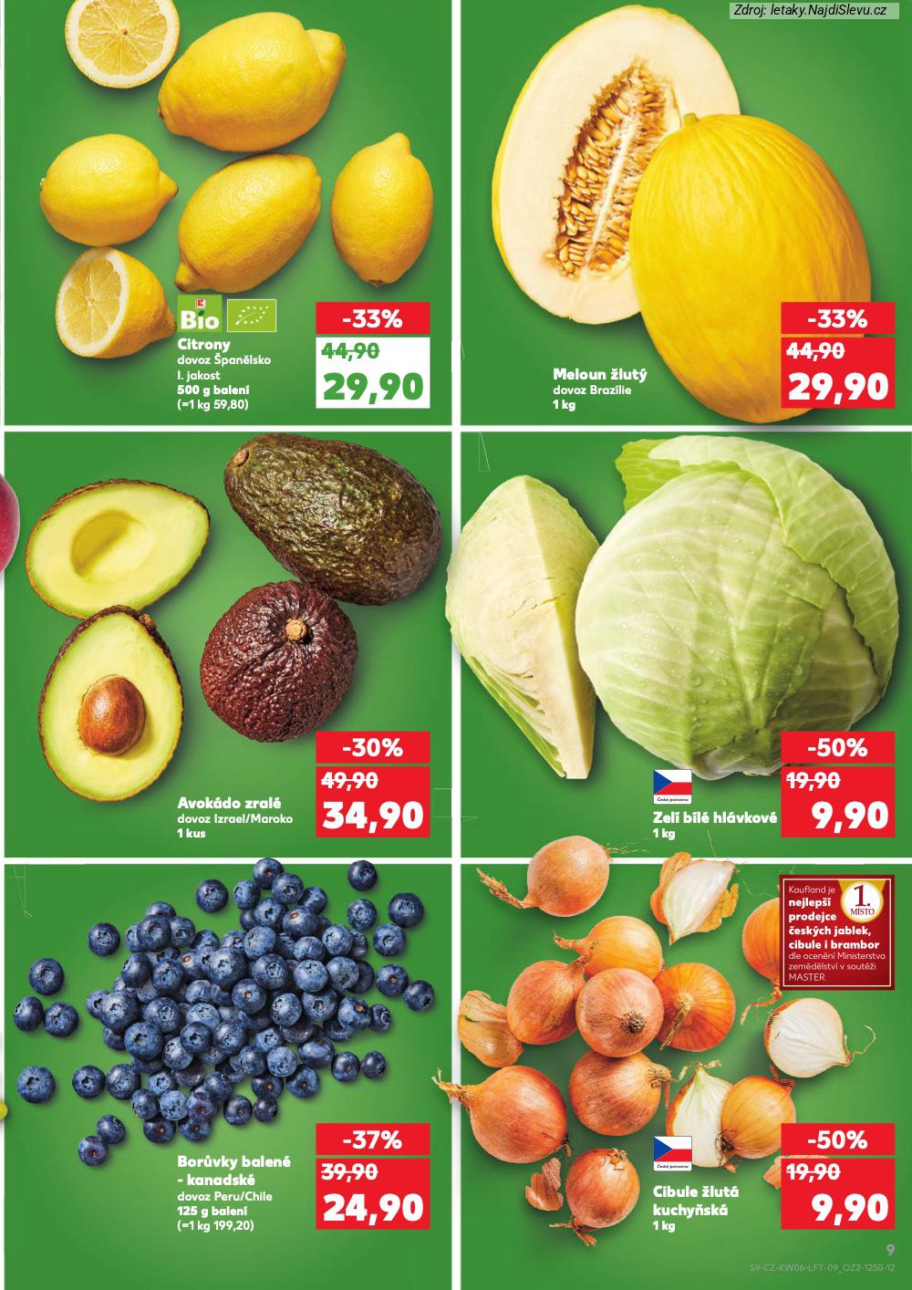 Let�k Kaufland  Zl�n, Hranice, Bohum�n, Krnov, T�eb��, Hodon�n, T�inec, Orlov� (4. 2. - 10. 2. 2026) - str. 9