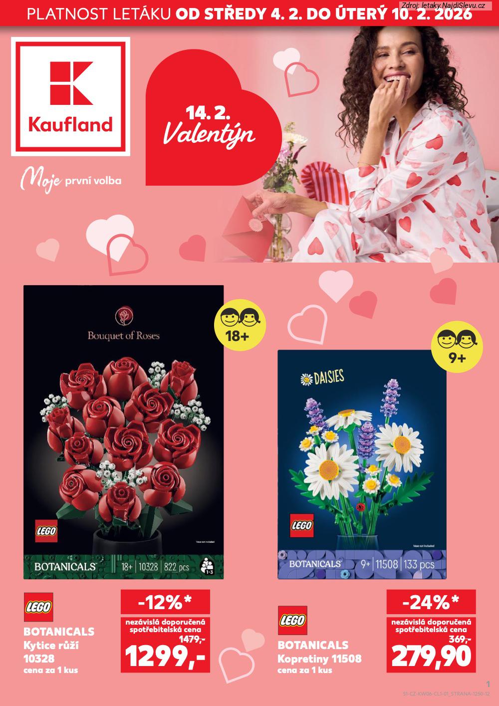Let�k Kaufland  Katalog (4. 2. - 10. 2. 2026) - str. 1