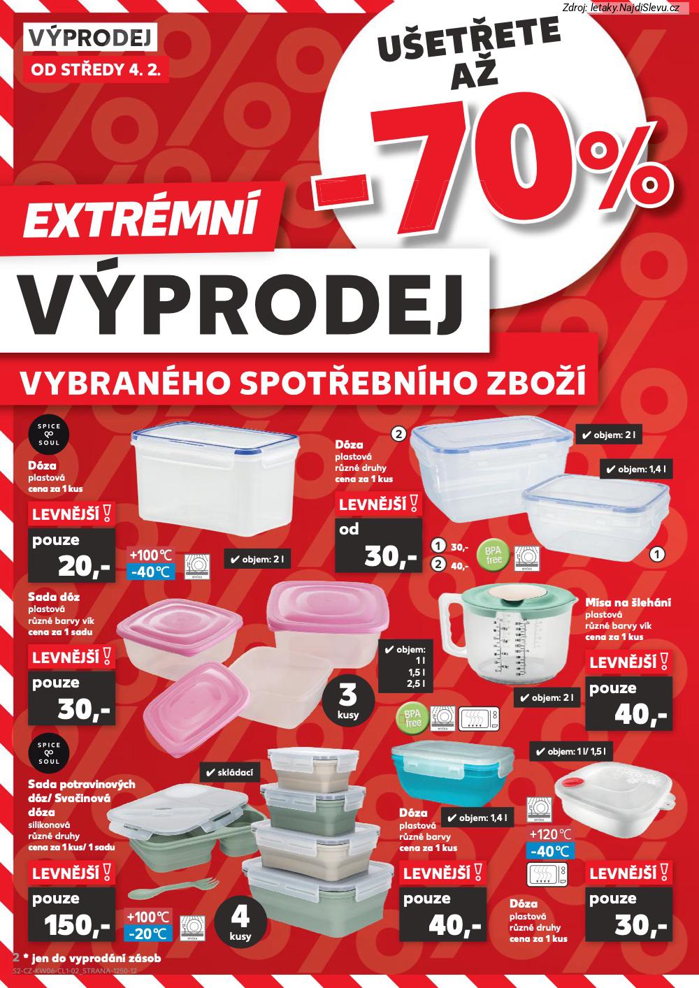 Let�k Kaufland  Katalog (4. 2. - 10. 2. 2026) - str. 2