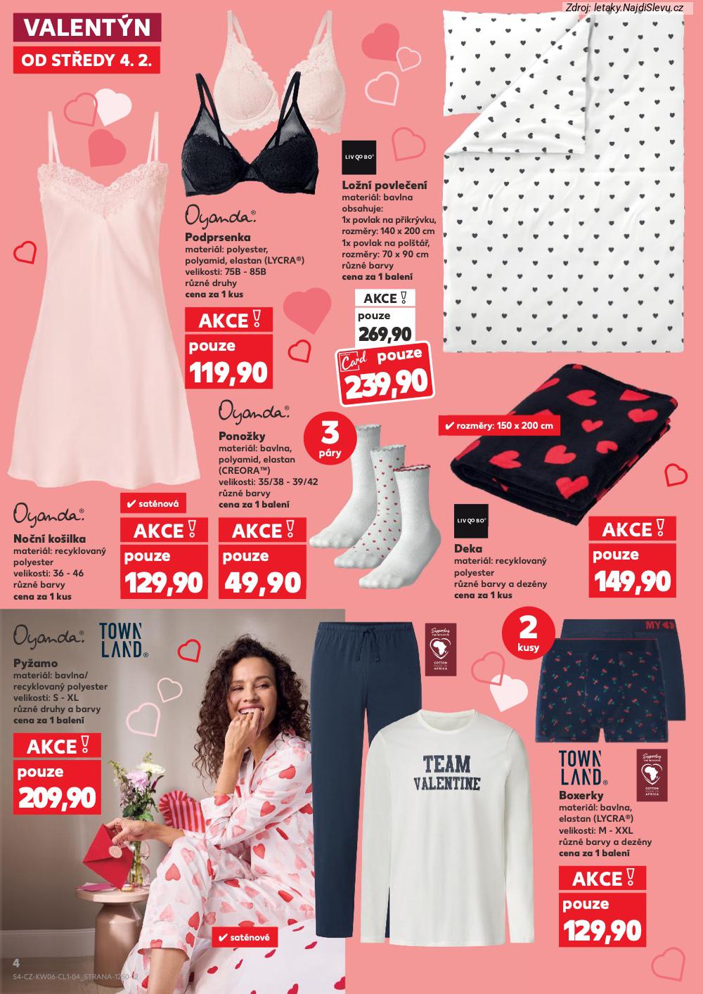 Let�k Kaufland  Katalog (4. 2. - 10. 2. 2026) - str. 4