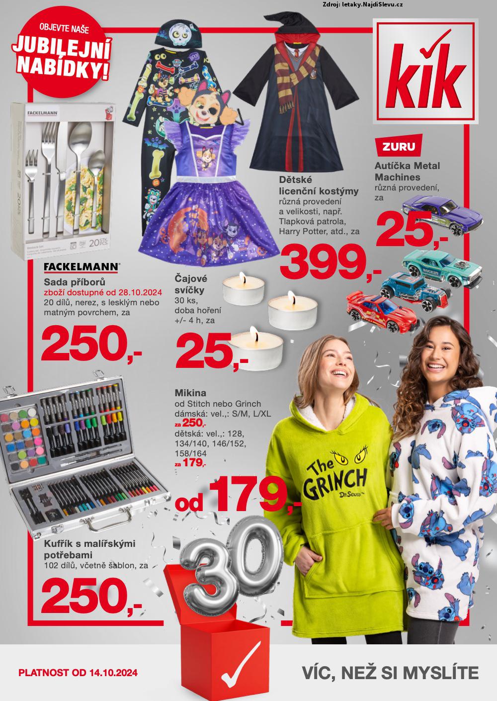 Strana 1 - let�k KiK (14. 10. - 3. 11. 2024)