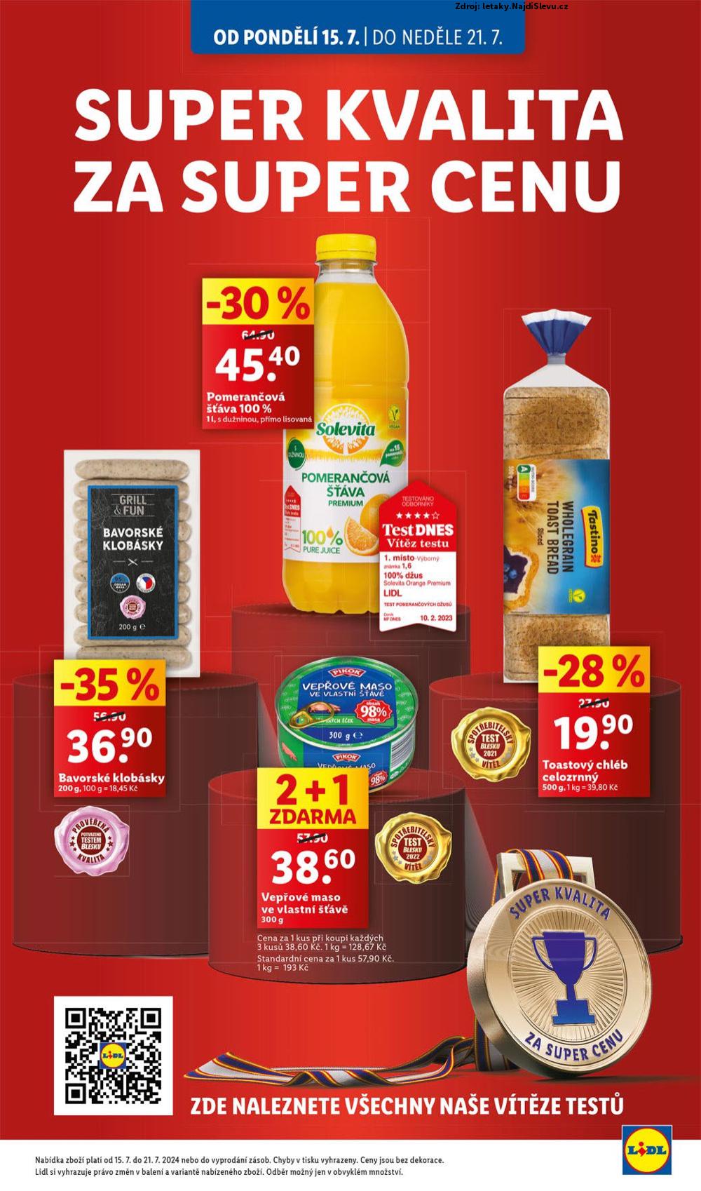 Strana 31 - letk Lidl (15. 7. - 21. 7. 2024)