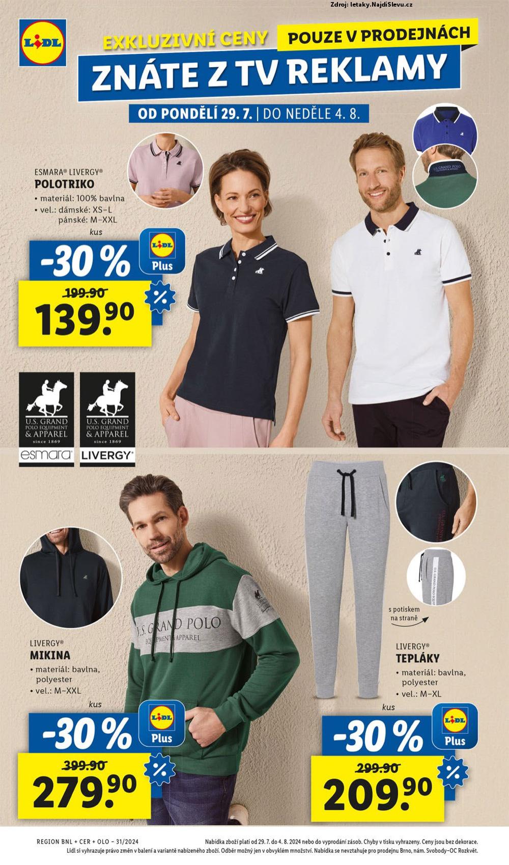 Strana 2 - leták Lidl (29. 7. - 4. 8. 2024)