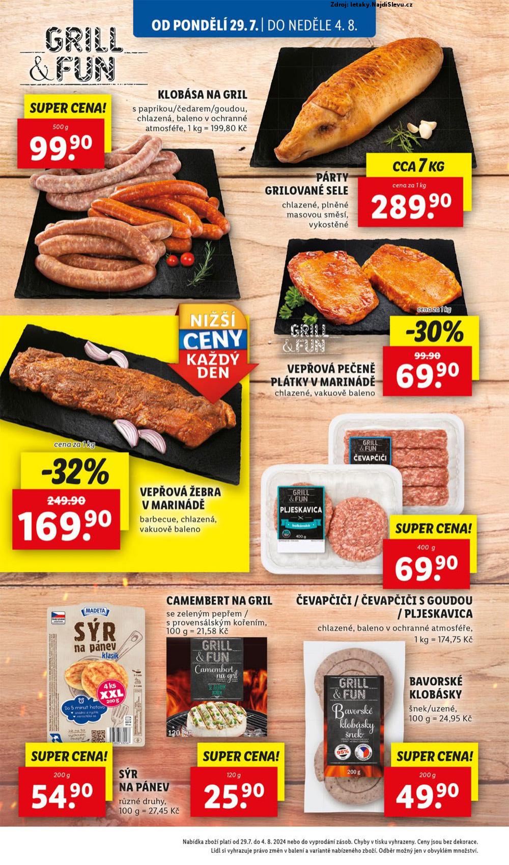Strana 14 - letk Lidl (29. 7. - 4. 8. 2024)