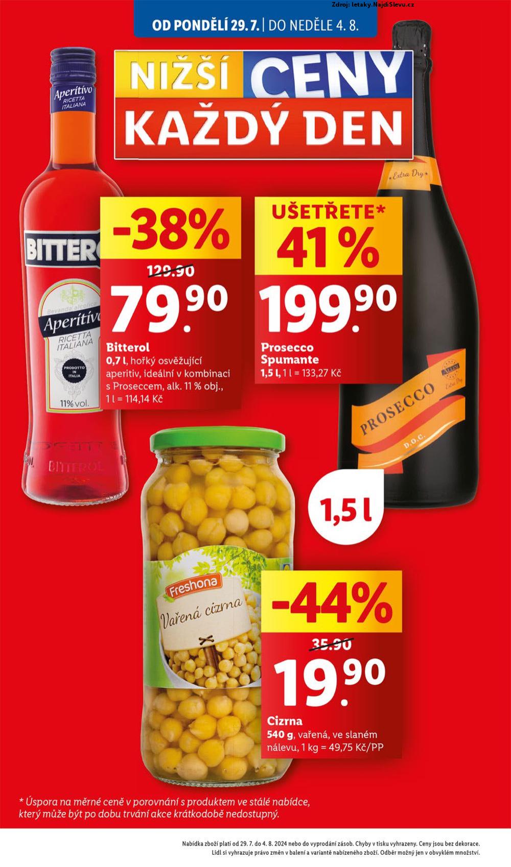 Strana 2 - letk Lidl (29. 7. - 4. 8. 2024)