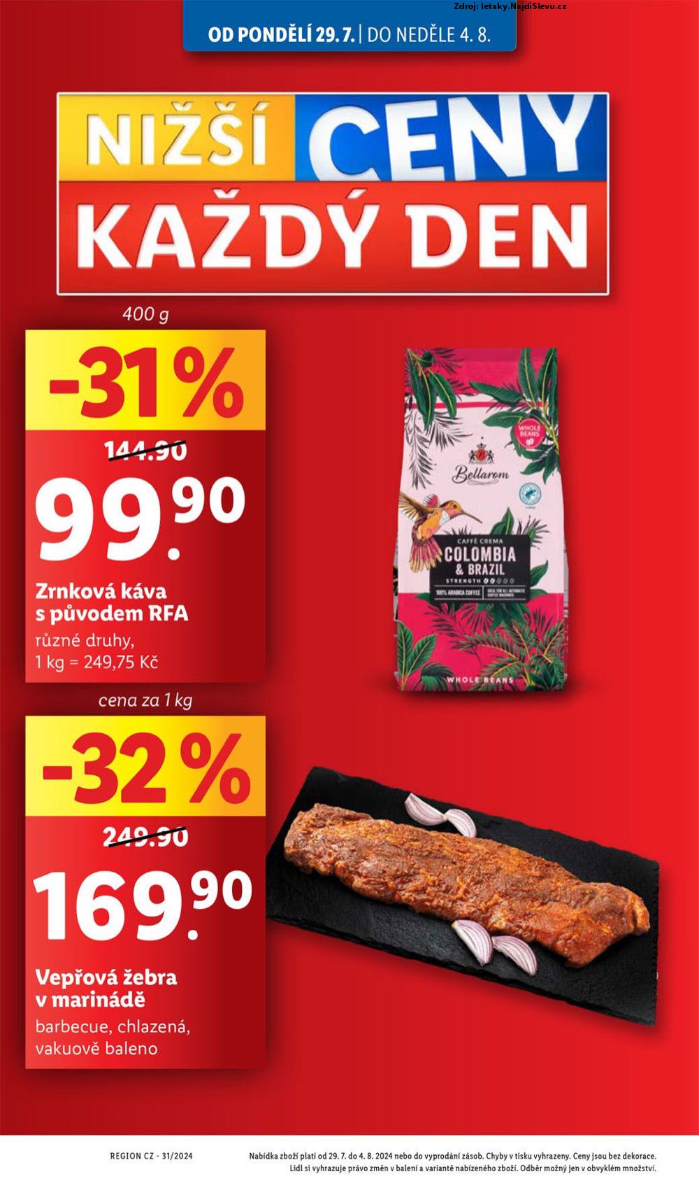 Strana 4 - letk Lidl (29. 7. - 4. 8. 2024)