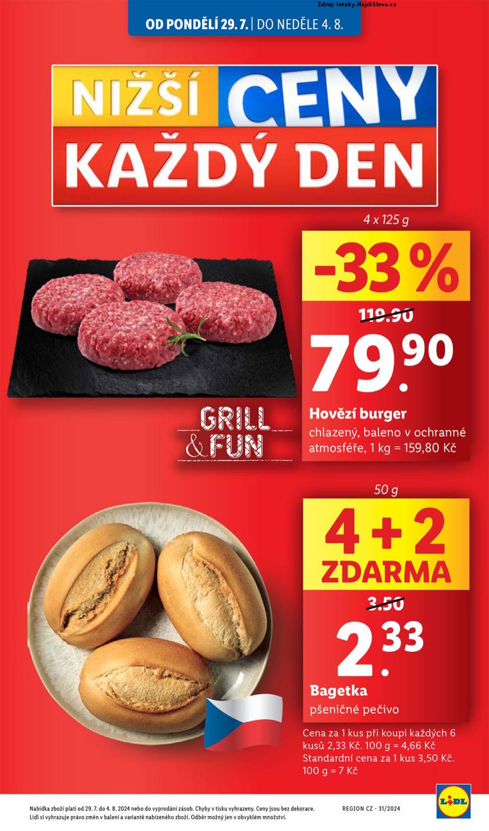 Strana 5 - letk Lidl (29. 7. - 4. 8. 2024)