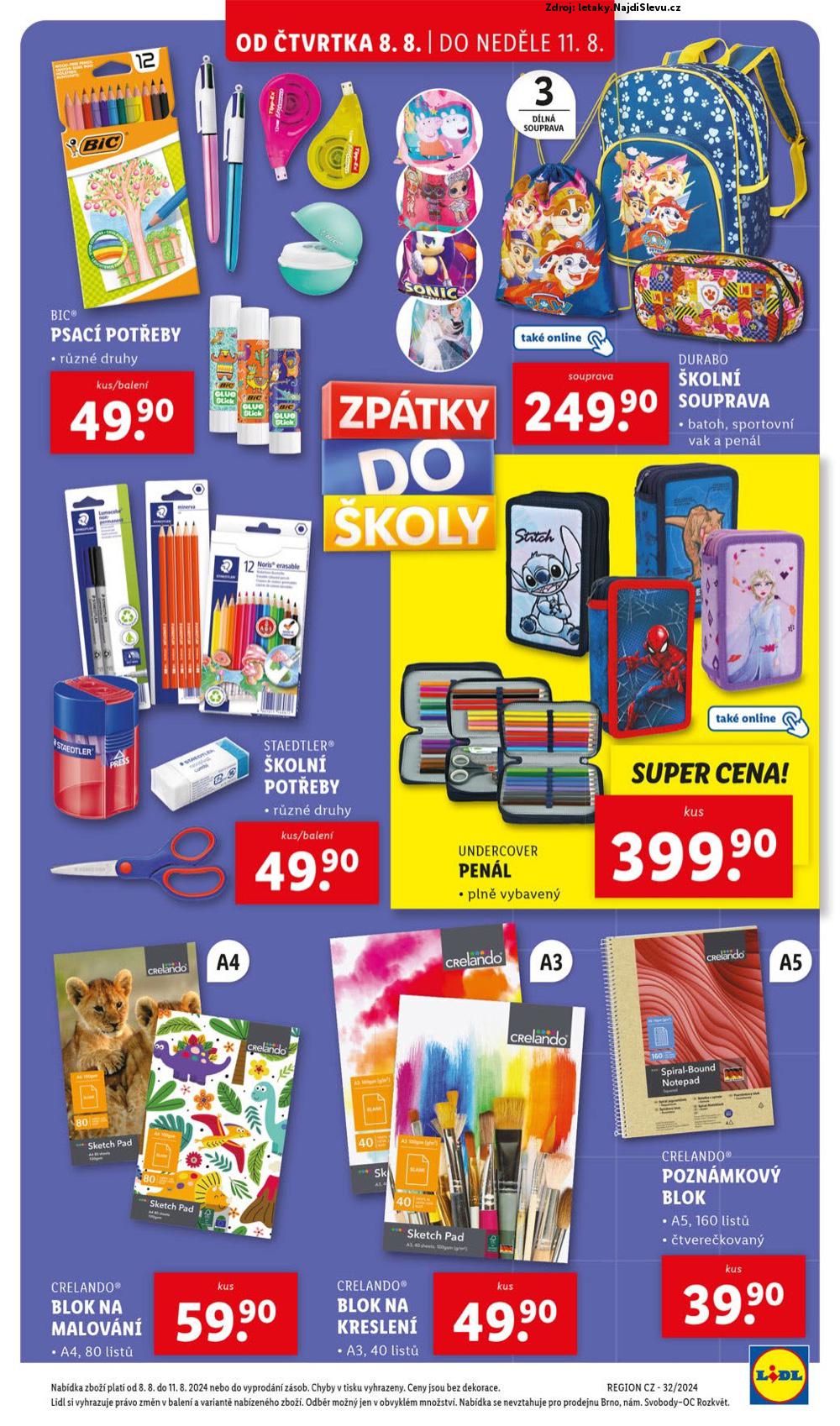 Strana 11 - leták Lidl (5. 8. - 11. 8. 2024)