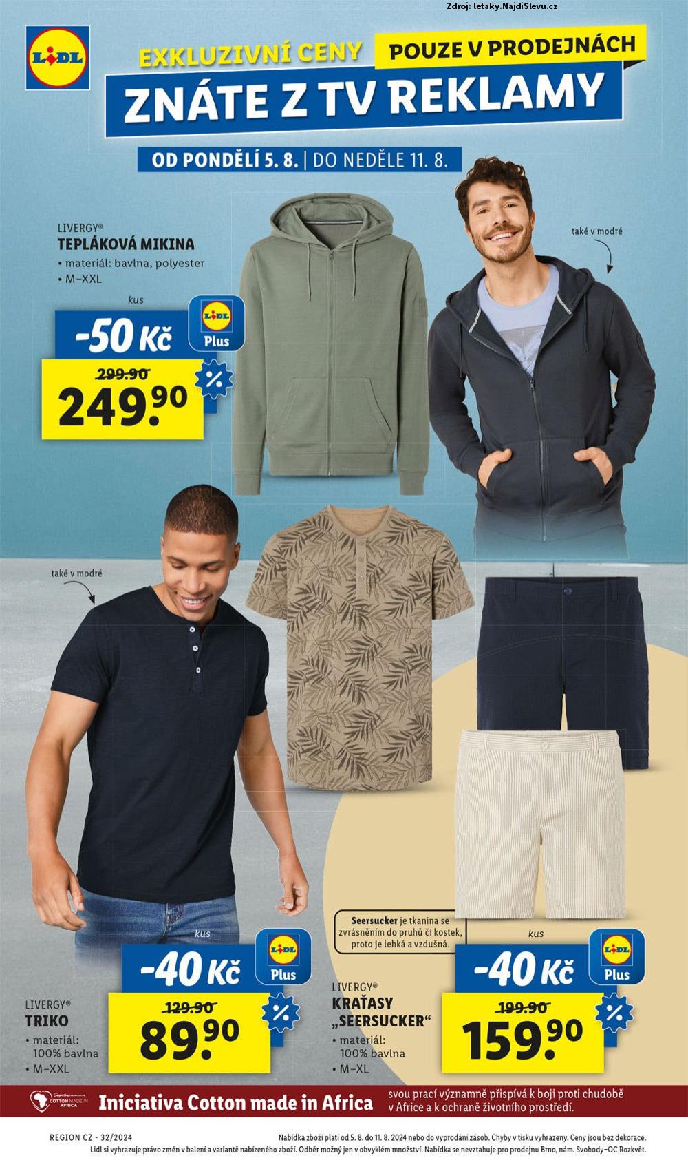 Strana 2 - leták Lidl (5. 8. - 11. 8. 2024)