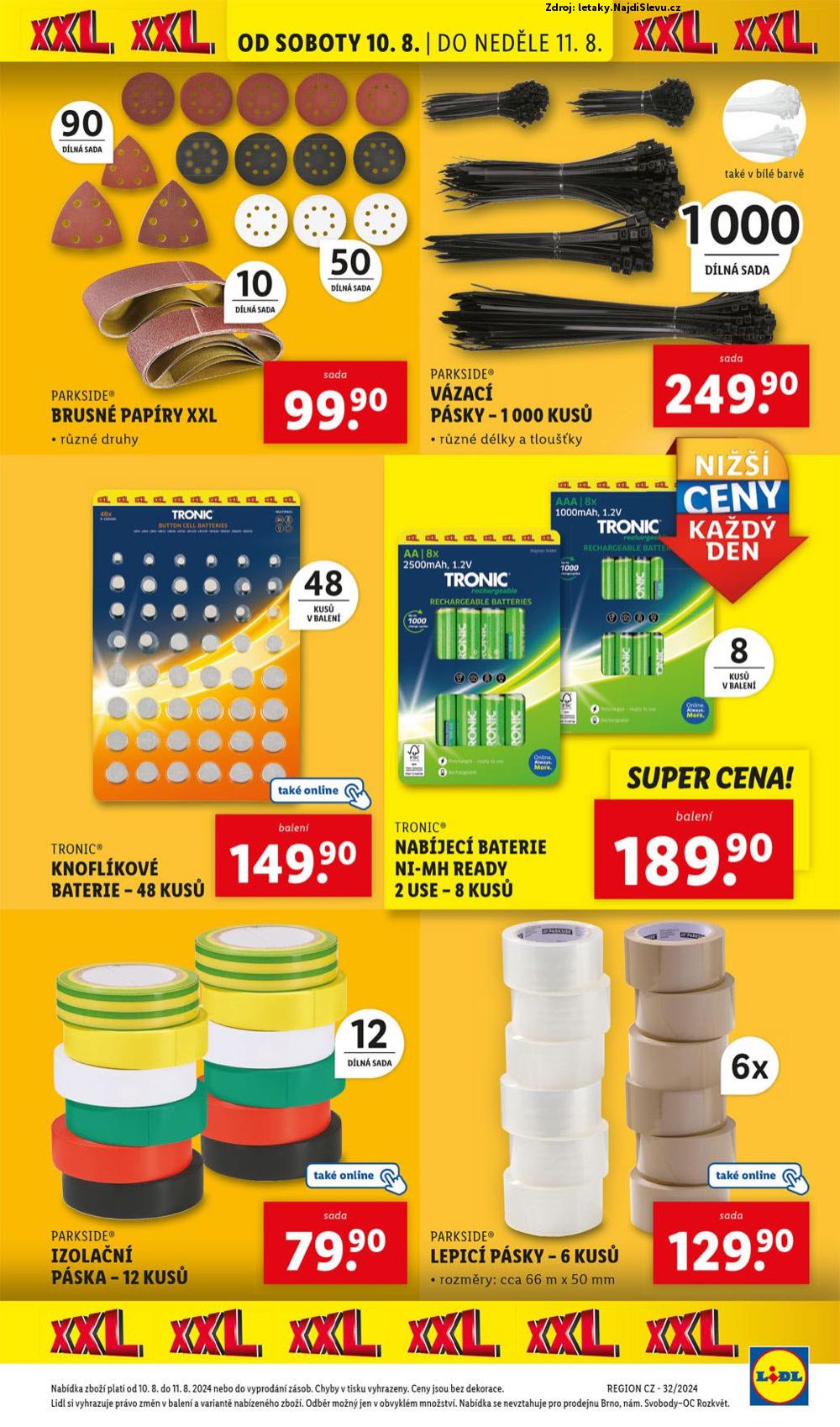 Strana 21 - leták Lidl (5. 8. - 11. 8. 2024)