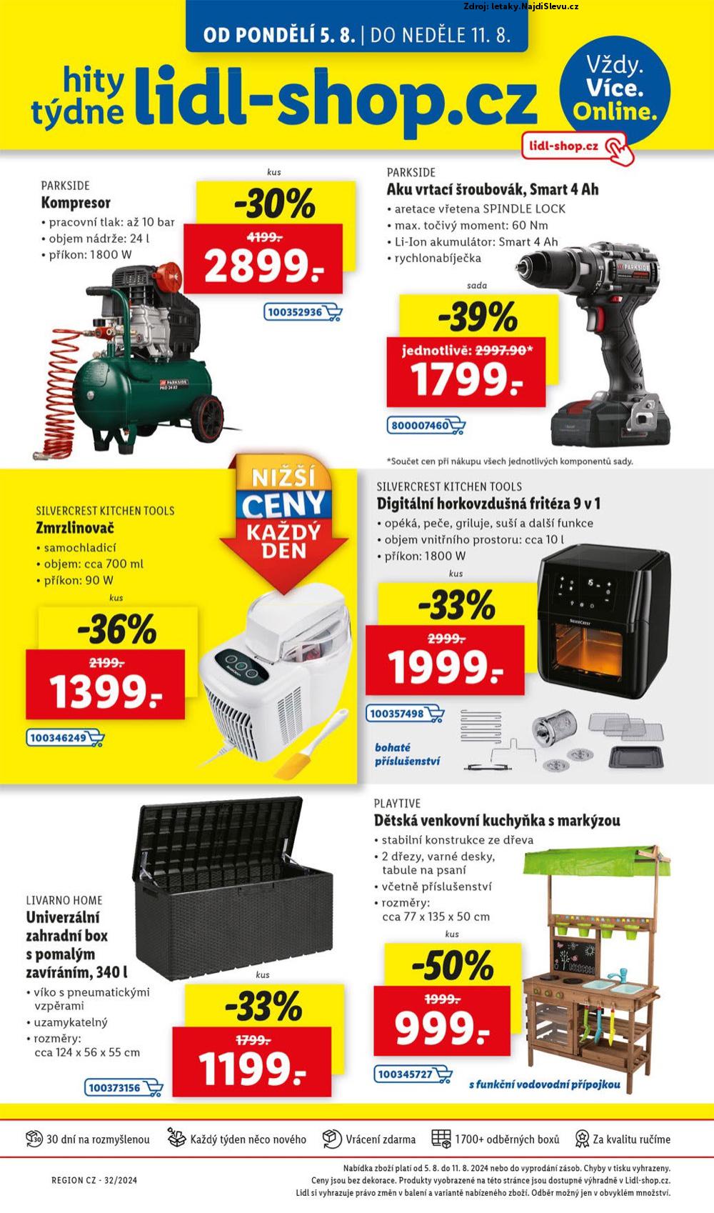 Strana 22 - leták Lidl (5. 8. - 11. 8. 2024)