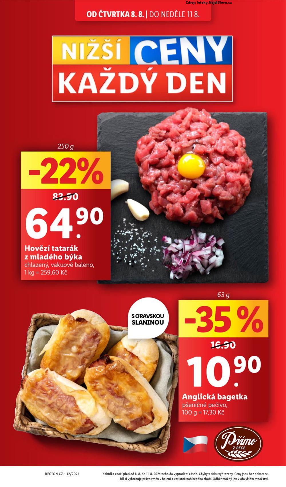 Strana 4 - leták Lidl (8. 8. - 11. 8. 2024)