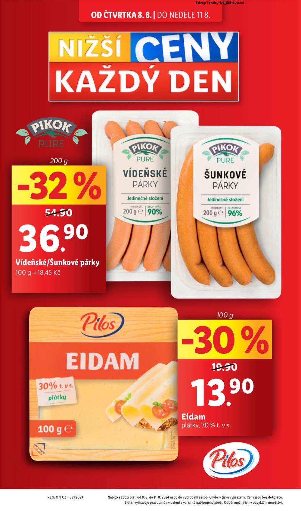 Strana 6 - leták Lidl (8. 8. - 11. 8. 2024)