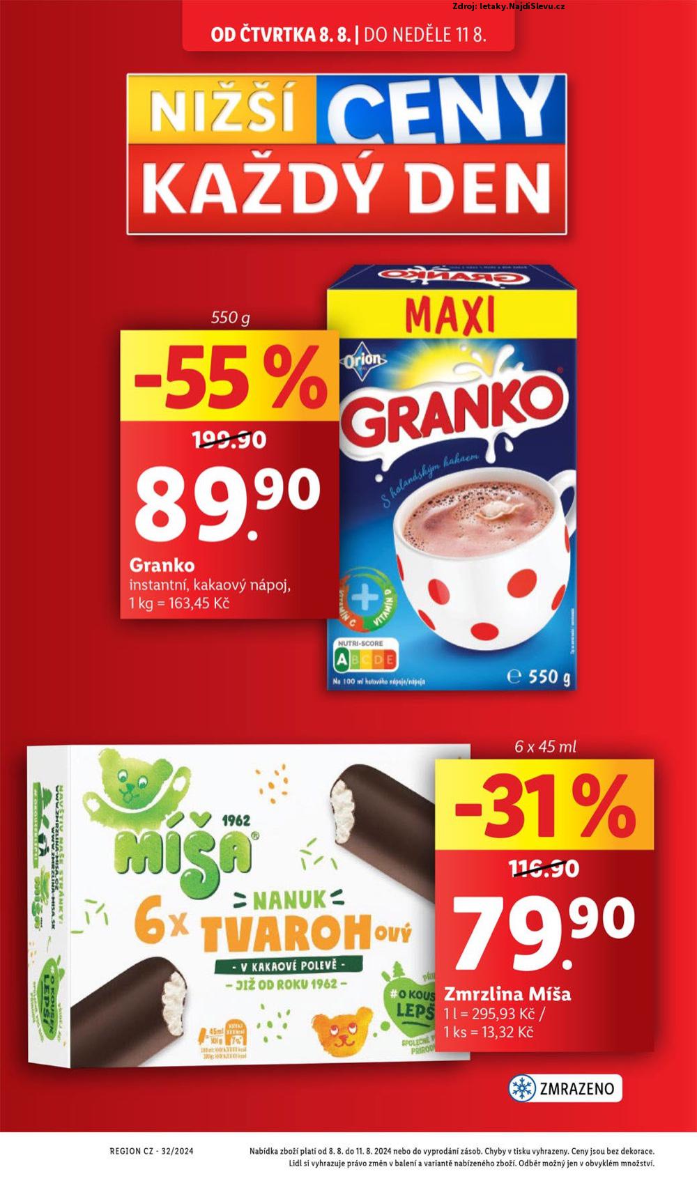 Strana 8 - leták Lidl (8. 8. - 11. 8. 2024)