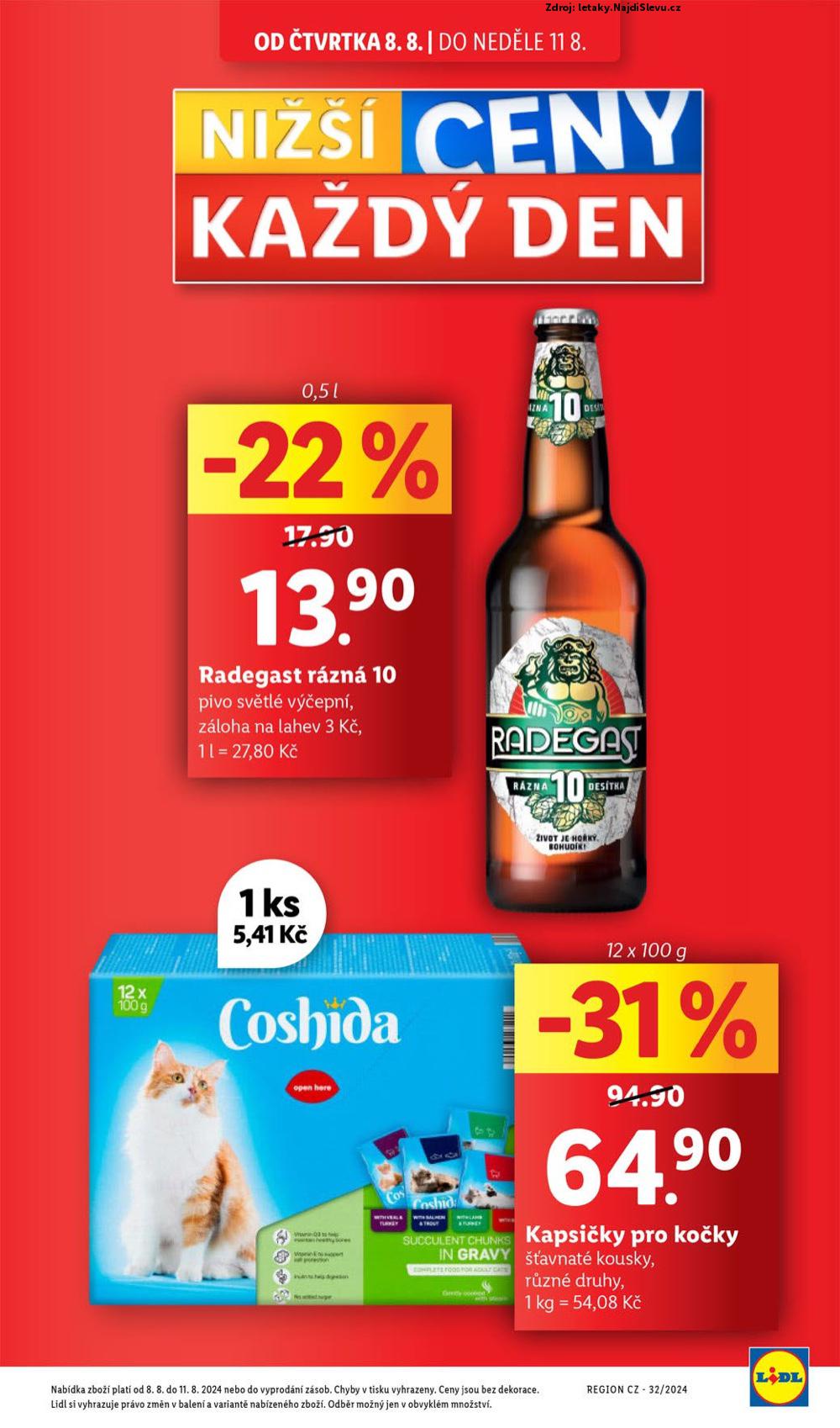 Strana 9 - leták Lidl (8. 8. - 11. 8. 2024)