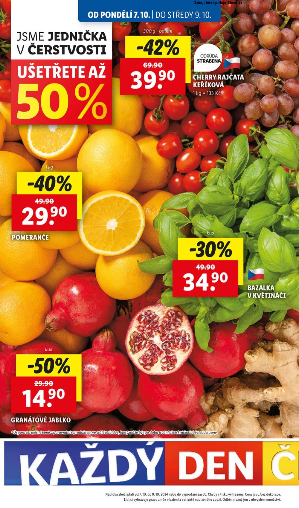 Strana 10 - leták Lidl (7. 10. - 13. 10. 2024)