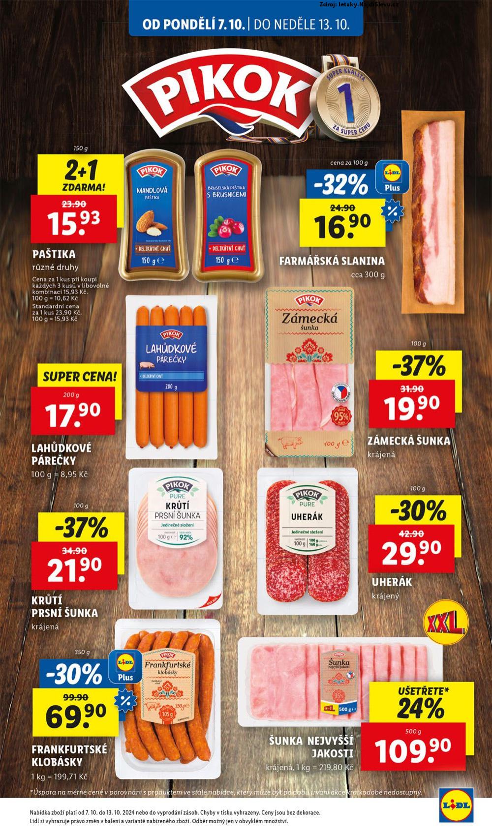 Strana 14 - leták Lidl (7. 10. - 13. 10. 2024)