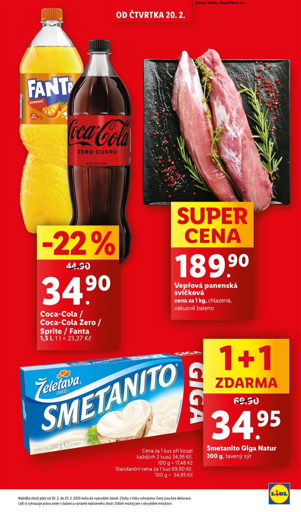 Strana 3 - letk Lidl (20. 2. - 23. 2. 2025)