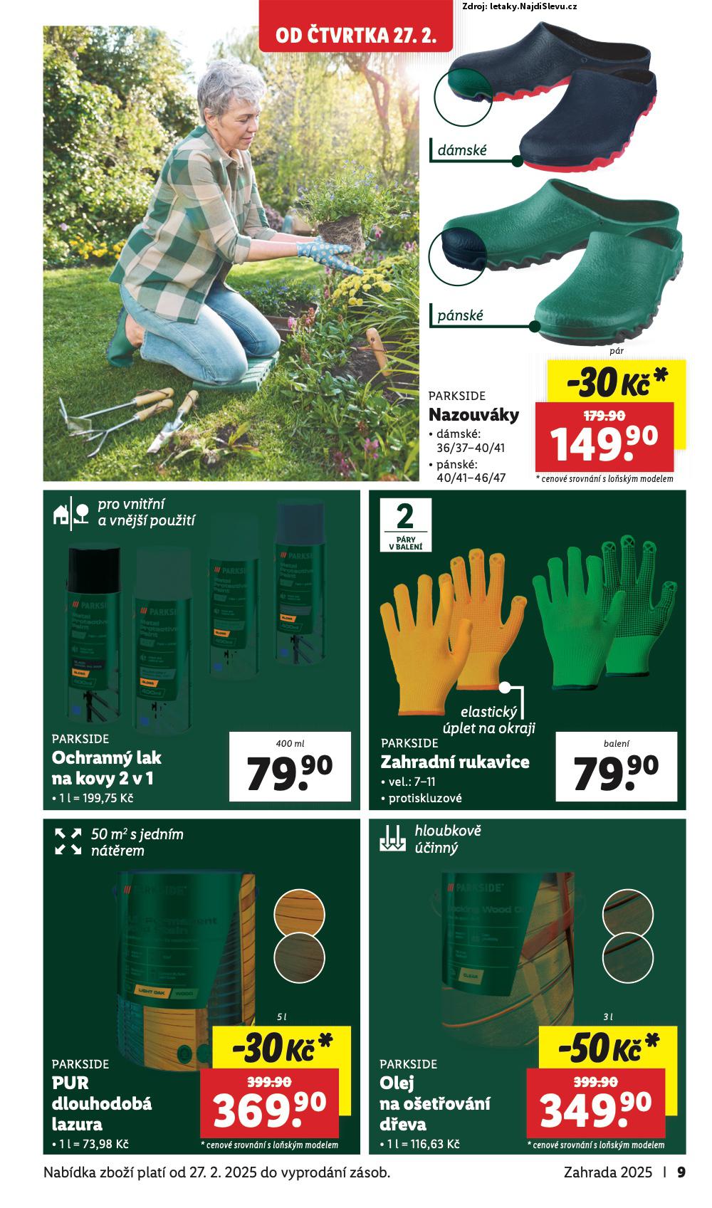 Strana 9 - leták Lidl (2025)