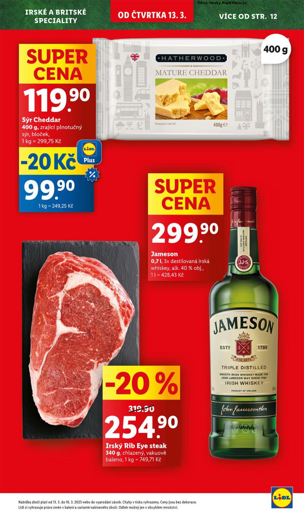Strana 3 - letk Lidl (13. 3. - 16. 3. 2025)