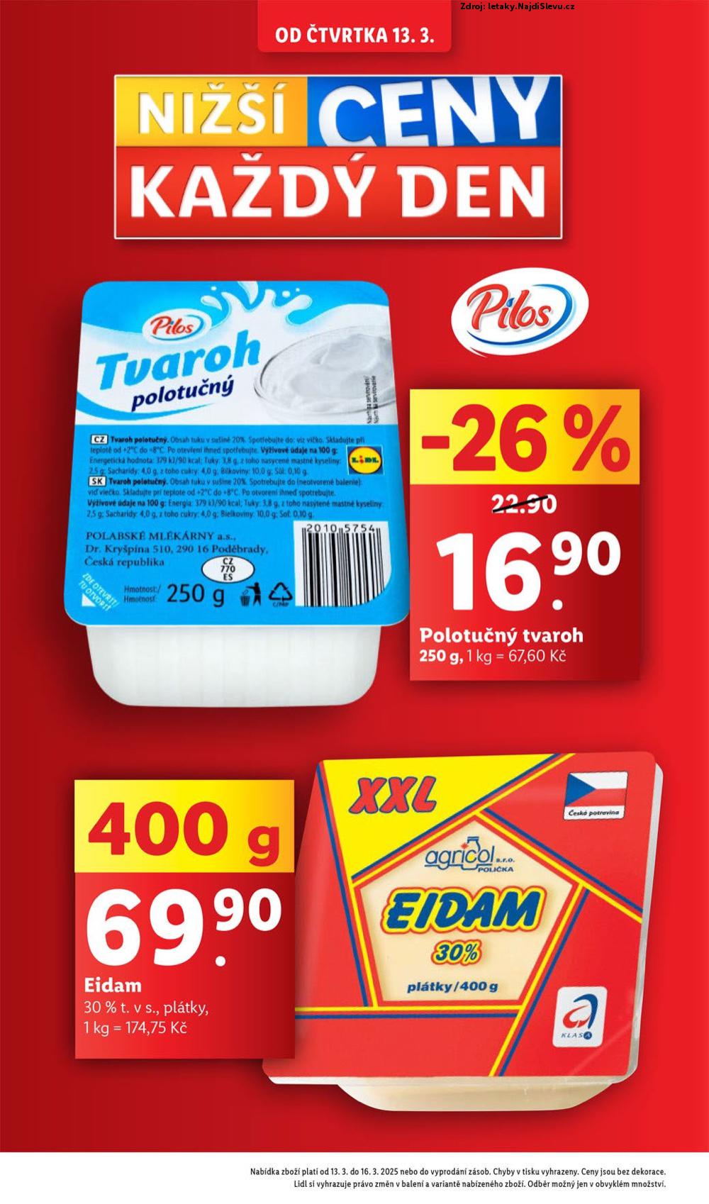 Strana 6 - letk Lidl (13. 3. - 16. 3. 2025)
