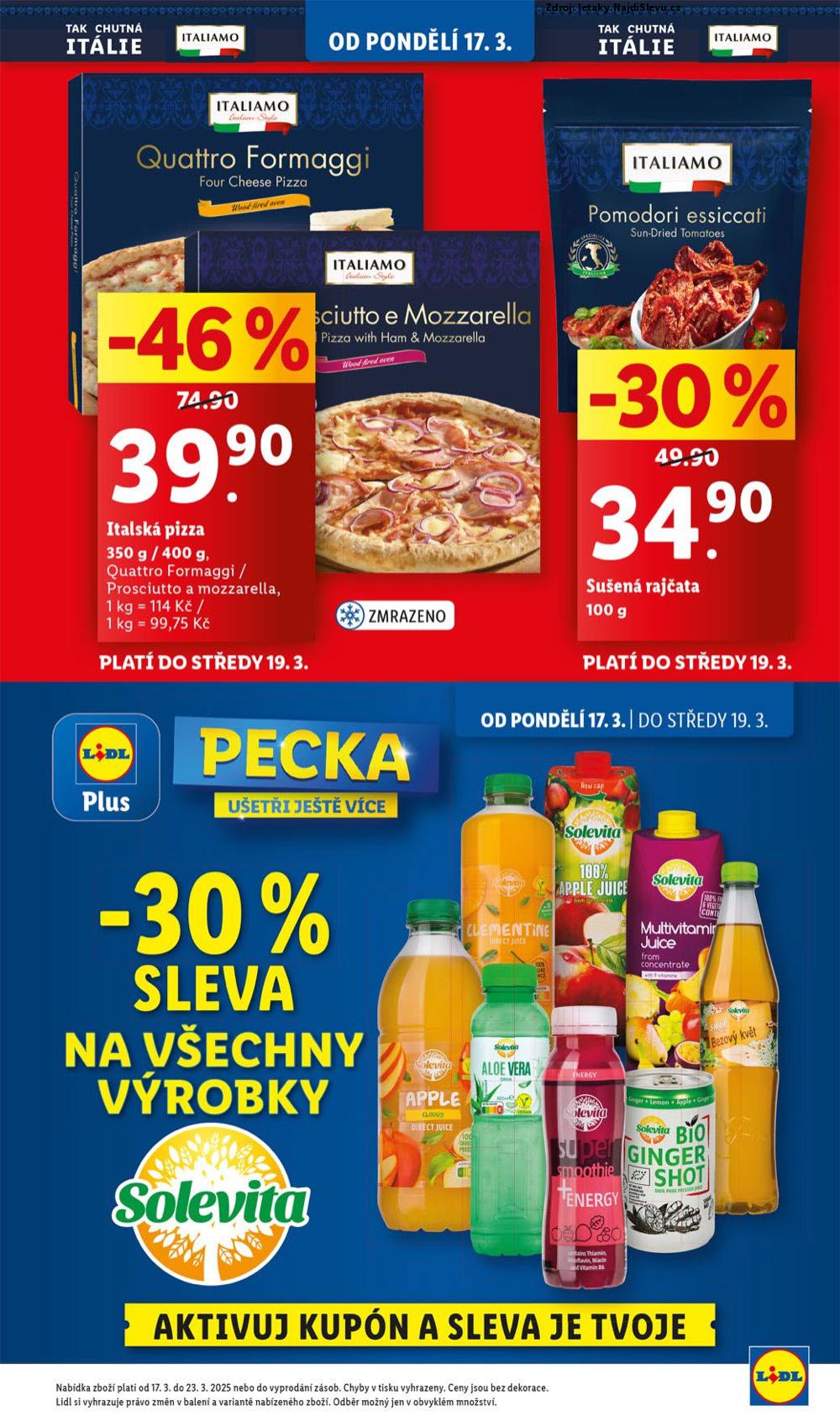 Strana 3 - letk Lidl (17. 3. - 23. 3. 2025)